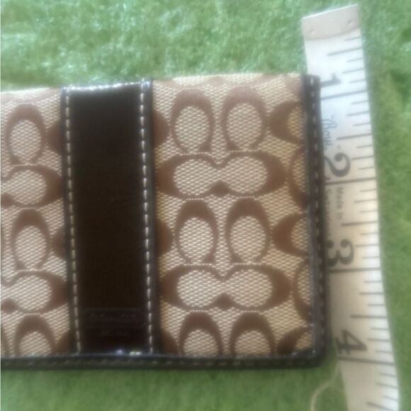Coach Card Wallet handbag logo cardholder purse money coin holder money bag - Picture 4 of 6